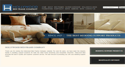 Desktop Screenshot of hollywoodbed.com